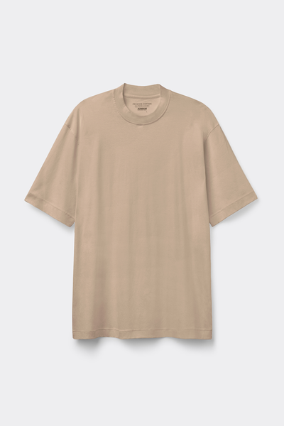 Oversize-T-Shirt aus merzerisierter Baumwolle Superlight filo Premium