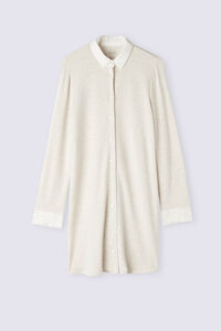 Baby It’s Cold Outside Modal and Wool Button Up Nightshirt