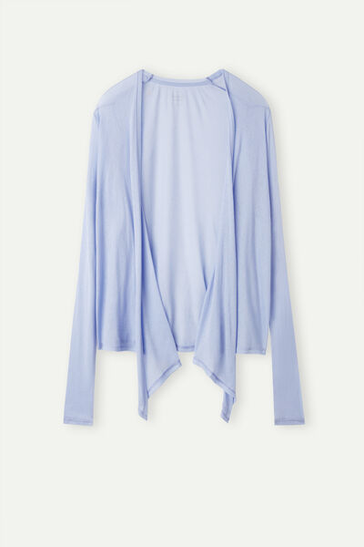 Gilet ouvert en Invisible Supima®