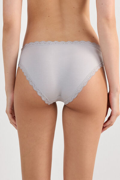 Cotton and Lace Knickers