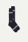 Men’s Long Supima® Cotton Popeye-Print Socks