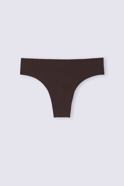 Dikişsiz Pamuklu Brazilian Slip