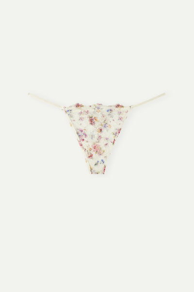 Dreaming of Spring Thong with Side Straps
