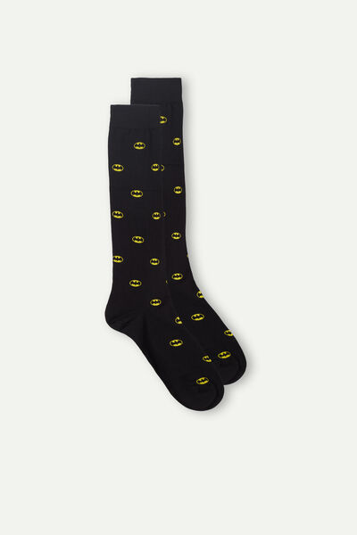 Men’s Long Supima® Cotton Batman Socks