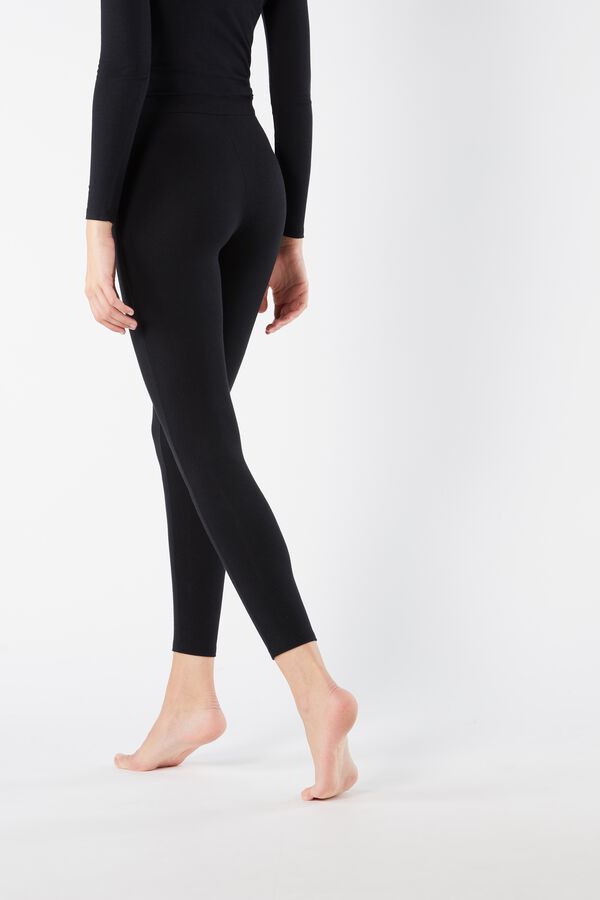 Leggings / Pantalones Intimissimi Mujer  Pantalón Ajustado En Felpa De  Modal Con Cashmere 721I - Beige Cuerda — BravoLingo