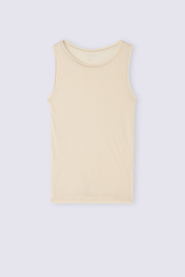 Invisible Cotton Racerback Vest Top