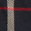 blu notte check corda rosso - 397j
