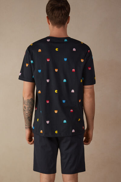 Короткая Пижама Pac-Man из Хлопка