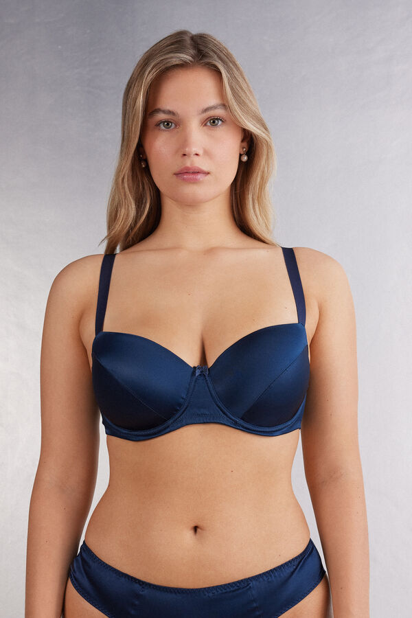 Sofia Silk Balconette Bra