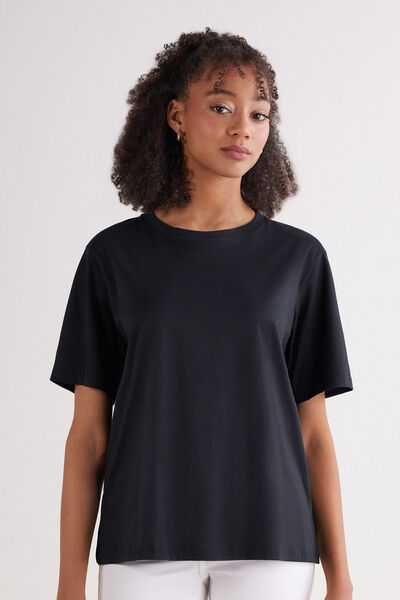 Maglia Manica Corta in Elevated Cotton