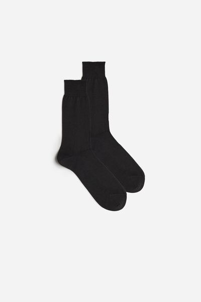 Krátke Ponožky zo Zmesi Bavlny, Hodvábu a Kašmíru