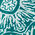 Bokserki Kąpielowe z Nadrukiem w Zieloną Majolikę