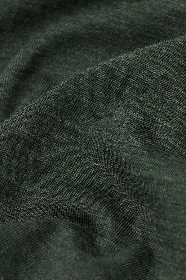 Tričko s Krátkým Rukávem z Elastické Vlny Merino