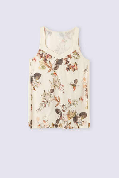 Top en coton supima® ultraléger AUTUMN BOTANICS