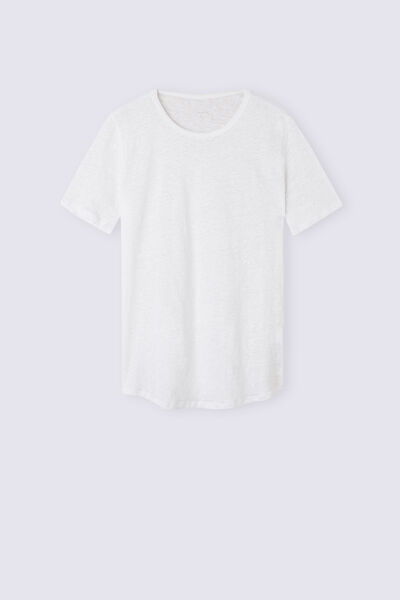 Linen Short-Sleeved Shirt