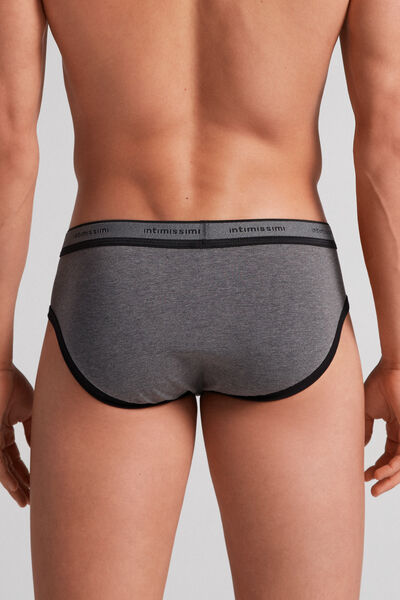 Slip aus Supima®-Stretch-Baumwolle mit Logo