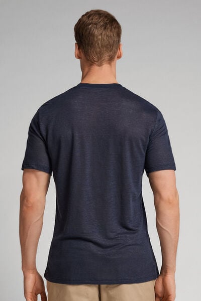 T-shirt in Lino