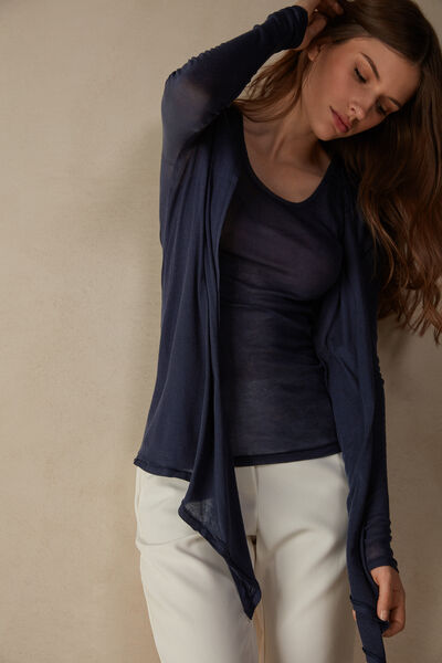 Invisible Supima® Cardigan