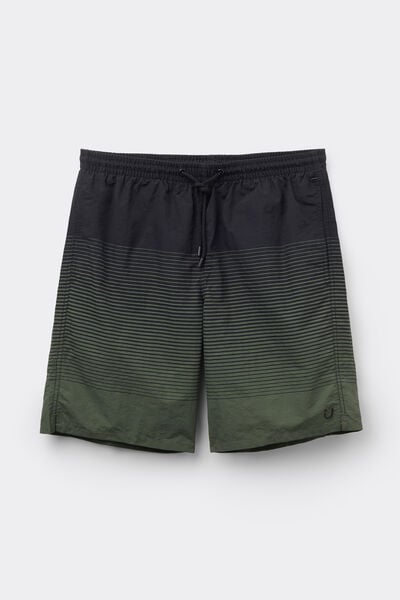 Banyador Bermudes Llargues Estampat Ratlles