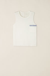 Santorini View Ultrafresh Supima® Cotton Vest Top