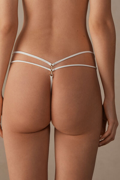 Pure Charme Thong with Side Straps