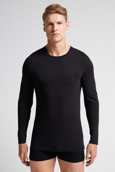 Long-Sleeved Superior Cotton Top