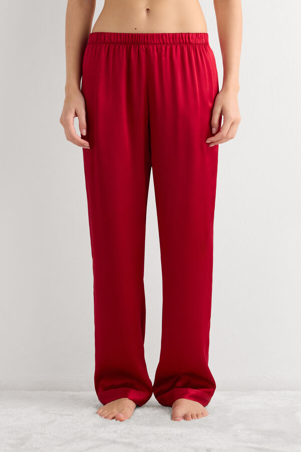Silk Satin Trousers