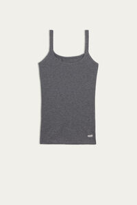 Natural Cotton Strappy Top