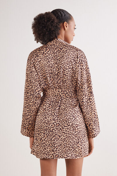 Kimono aus Viskosesatin Pretty Savage