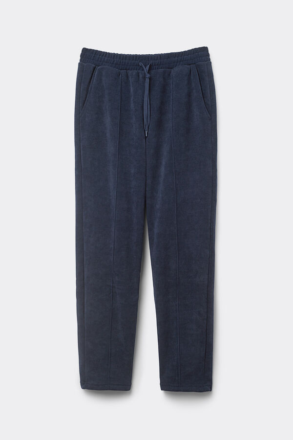 Broek van Geruwd Chenille