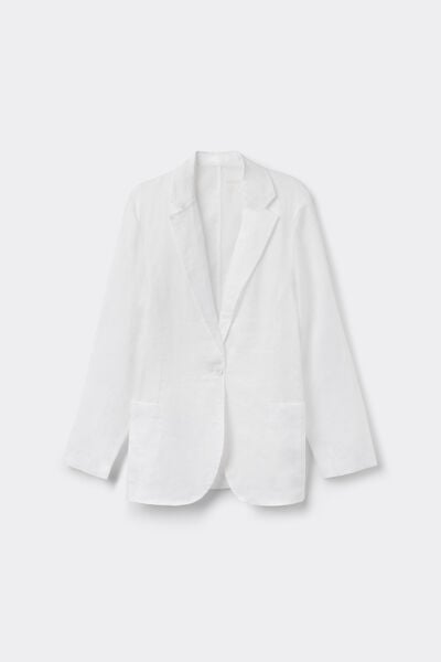 Giacca in Tela di Lino The Pure Linen
