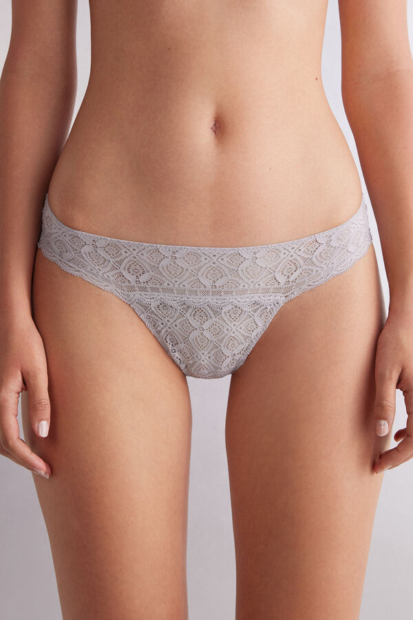 Tanga dentelle femme