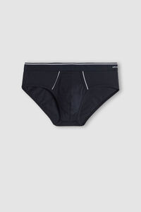 Superior Cotton Briefs with Exposed Elasticated Waistband