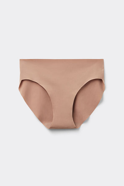 Seamless Microfibre Snug-Fit Panties