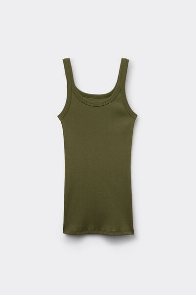 Racerback-Top aus Superior-Baumwolle