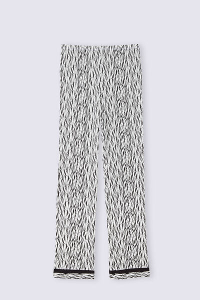 Pantalon en viscose de bambou GO ANIMALIER