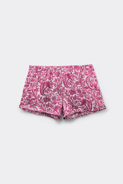 黏膠緞面短褲 Brighten Your Day