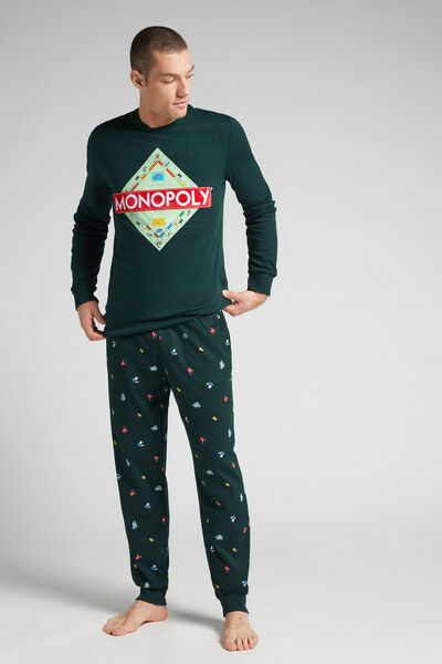 Set de pyjama long en coton Hasbro Monopoly