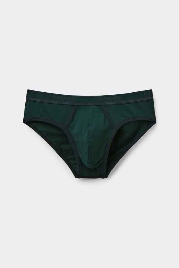 Slip homme en coton Superior avec logo