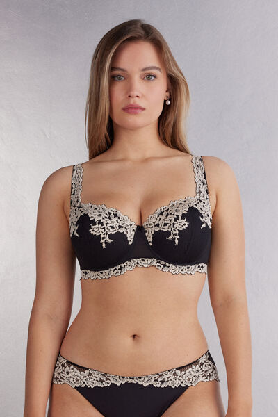 Soutien-gorge balconnet SOFIA PRETTY FLOWERS