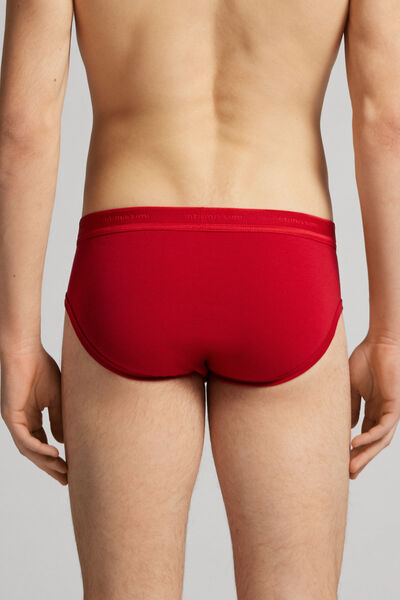 Slip aus Supima®-Stretch-Baumwolle mit Logo