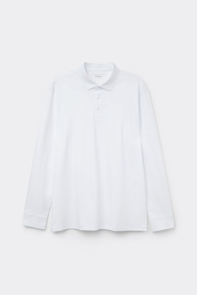 Poloshirt aus merzerisierter Baumwolle