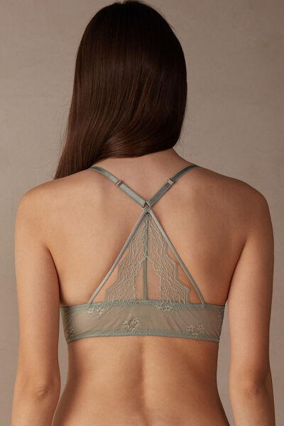 Transparently Tempting Monica プッシュアップブラ