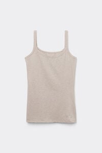 Natural Cotton Strappy Top