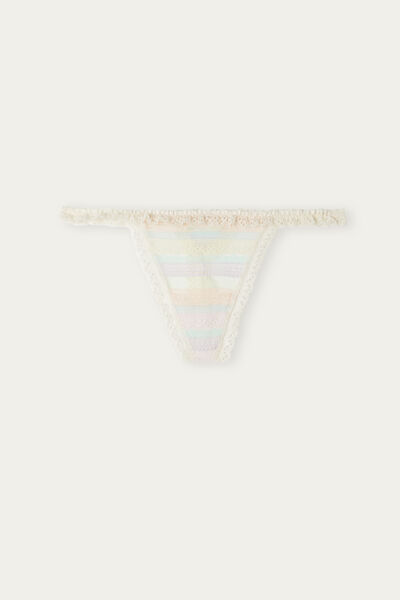 Colour Me Happy Thong with Side Panel