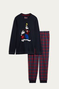 Goofy and Mickey Long Pajamas