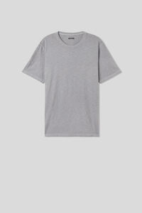 Garment-Dyed Slub Cotton Jersey T-Shirt