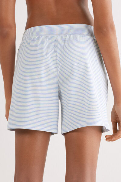 Pantaloncini Cotone Rigato Morning Portofino