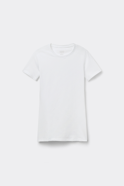 Damen T-Shirt aus elastischer Superior-Baumwolle
