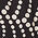 stampa pois nero/cream - 854j